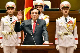 Chánh án Nguyễn Hòa Bình phát biểu gì sau khi nhậm chức?