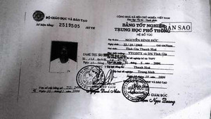 Dùng bằng tốt nghiệp THPT giả, trưởng công an xã bị thu hồi bằng Trung cấp chính trị