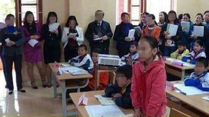 Những cảnh dự giờ tiểu học xôn xao dân mạng