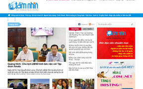 Đình bản 3 tháng đối với Báo điện tử Tầm nhìn