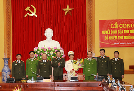 Bổ nhiệm nhân sự Bộ Công an