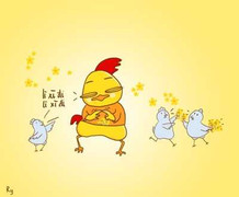 Cười vỡ bụng với tạo hình 'Gà Designer' qua thiết kế độc đáo của sinh viên