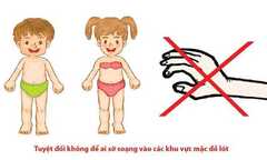 Chống xâm hại tình dục trẻ em: Những quy tắc cha mẹ bắt buộc phải biết