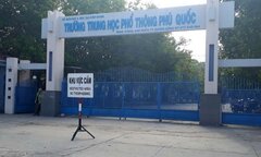 Trường học ở Phú Quốc biến thành khu vực cấm