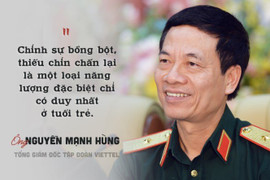 Thiếu tướng Nguyễn Mạnh Hùng: 'Nỗi sợ lớn nhất của tuổi trẻ là phí hoài thời gian'