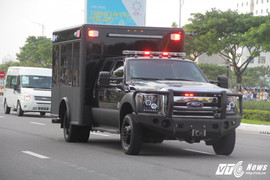 Chiếc xe trông rất bình thường nhưng cực kỳ quan trọng trong đoàn hộ tống Tổng thống Mỹ