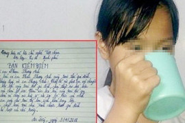 Học sinh bị phạt uống nước giặt giẻ lau bảng: Bộ trưởng Nhạ nói 'đây là điều đau xót'