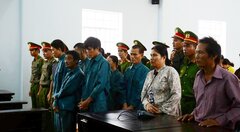 7 bị cáo tham gia gây rối tại Bình Thuận lĩnh án