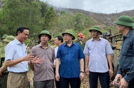 Vì sao chưa thể dùng trực thăng chữa cháy rừng ở Hà Tĩnh?