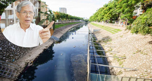 Chuyên gia: Bơm nước từ sông Hồng 'giải cứu' sông Tô Lịch là sai lầm