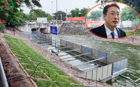 Xả nước Hồ Tây vào sông Tô Lịch: Bị Công ty Thoát nước Hà Nội 'đổ tội', chuyên gia Nhật Bản bức xúc