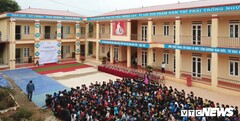 Video: Lễ khánh thành và bàn giao nhà lớp học ở Mù Cang Chải do VTC News, Quỹ Thiện tâm tài trợ