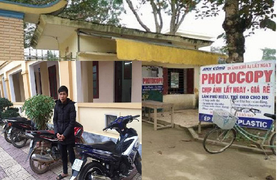 Nhờ chủ tiệm photocopy 'phù phép' giấy tờ để bán xe ăn trộm