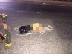 Tá hỏa phát hiện người phụ nữ chết lõa thể trên quốc lộ