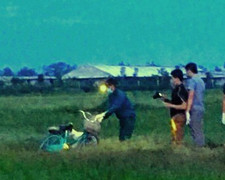 Thi thể nguyên bác sĩ quân y trên cánh đồng lúa