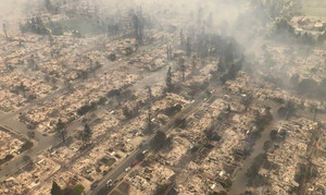 Ảnh: Khung cảnh như 'ngày tận thế' trong hỏa hoạn khủng khiếp ở California