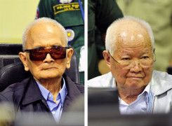 Hai cựu lãnh đạo chế độ diệt chủng Khmer Đỏ nhận bản án chung thân