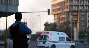 Tên lửa rơi gần Đại sứ quán Mỹ ở Iraq