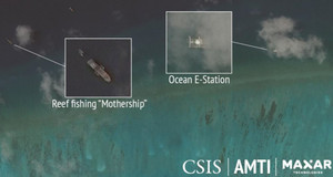 Tàu Trung Quốc quay lại Biển Đông 'săn' sò quý, đe dọa hủy hoại môi trường