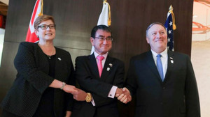 Australia-Mỹ-Nhật cùng lên án hành vi cản trở khai thác dầu khí ở Biển Đông