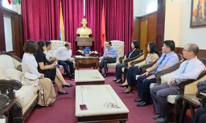 Đoàn công tác của VOV khảo sát, chuẩn bị mở Cơ quan thường trú tại Ấn Độ