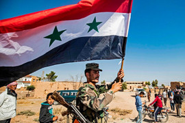 Lính Syria đổ về biên giới đối phó với quân đội Thổ Nhĩ Kỳ