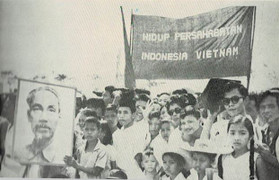 Chủ tịch Hồ Chí Minh được chào đón trọng thị thế nào trong chuyến thăm Indonesia năm 1959?