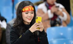 Bạn gái Duy Mạnh rạng ngời trước trận chung kết AFF Cup 2018