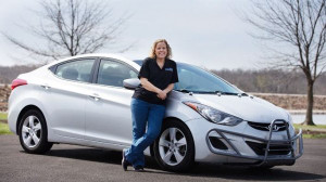 Một phụ nữ lái Hyundai Elantra đi 1,6 triệu km trong 5 năm