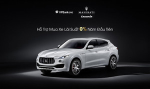 Maserati hợp tác VPBank giúp khách hàng sở hữu xe sang dễ dàng
