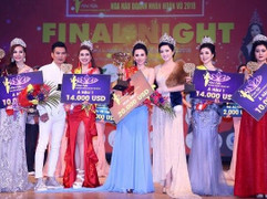 Nishikawa Phạm Hương bất ngờ đạt giải Á Hậu 1 cuộc thi Hoa Hậu Doanh Nhân Hoàn Vũ Nhật Bản 2018