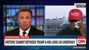 Bạn thân ông Kim Jong-un khóc trên truyền hình trực tiếp vì xúc động khi nói về Hội nghị Mỹ - Triều