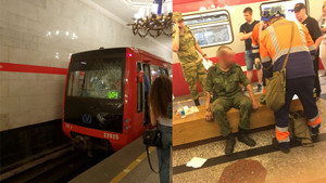 Quân nhân Nga sống sót thần kỳ sau khi bị tàu điện đâm trực diện tại Saint Petersburg