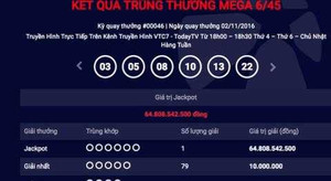 65 tỷ đồng của Vietlott sẽ đi đâu nếu không có ai nhận thưởng?