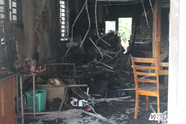 Đã tìm ra nguyên nhân vụ cháy nhà 4 người chết ở Bình Dương