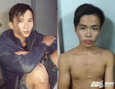 Bị truy đuổi, 2 tên cướp đạp xe cảnh sát vào dải phân cách