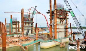 Hình ảnh mới nhất công trình chống ngập 10.000 tỷ đồng ở TP.HCM