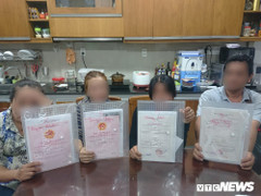 Hàng loạt người sập bẫy đường dây làm giả sổ đỏ ở TP.HCM