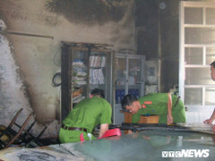 Trụ sở Hội Chữ thập đỏ bốc cháy ngùn ngụt, nhiều tài sản bị thiêu rụi