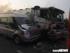 Tai nạn liên hoàn trên cao tốc vì khói đốt cỏ: Ai sẽ bị xử lý?