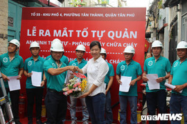 Tổ tự quản giúp người dân phòng cháy chữa cháy tại chỗ ở TP.HCM