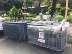 Bắt 3 kẻ thuê xe tải trộm 2 máy biến thế ở TP.HCM