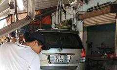Ô tô lao thẳng vào quán cơm bên đường ở Bình Dương, thực khách hoảng loạn tháo chạy