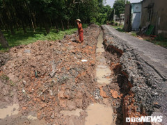 Cưỡng chế con đường mạnh thường quân làm giúp dân ở TP.HCM: Chủ tịch xã nói gì?