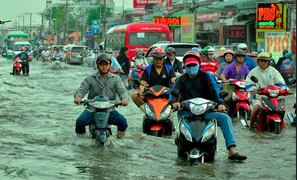 Triều cường sẽ đạt đỉnh ở TP.HCM vào ngày mai