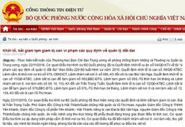 Bắt tạm giam đại tá Trần Trọng Tuấn, Phó giám đốc Công ty Hải Thành