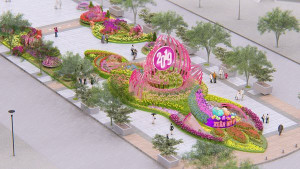 Lộ diện phối cảnh Đường hoa Nguyễn Huệ Tết Kỷ Hợi 2019