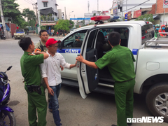 Toàn cảnh đợt truy quét tài xế container sử dụng ma túy ở TP.HCM