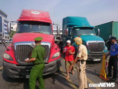 Tài xế container dương tính với ma túy: Phân trần uống thuốc viêm họng, đòi thử máu