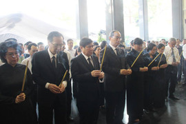 Những hình ảnh xúc động tại lễ viếng Phó chủ tịch TP.HCM Nguyễn Thị Thu